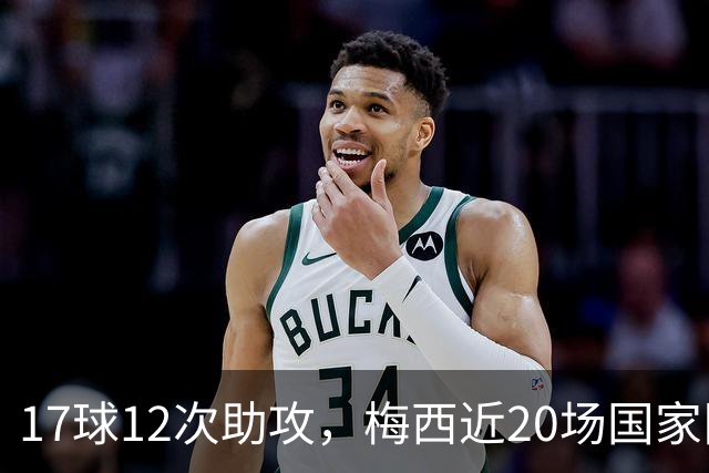 17球12次助攻，梅西近20场国家队比赛参与29球